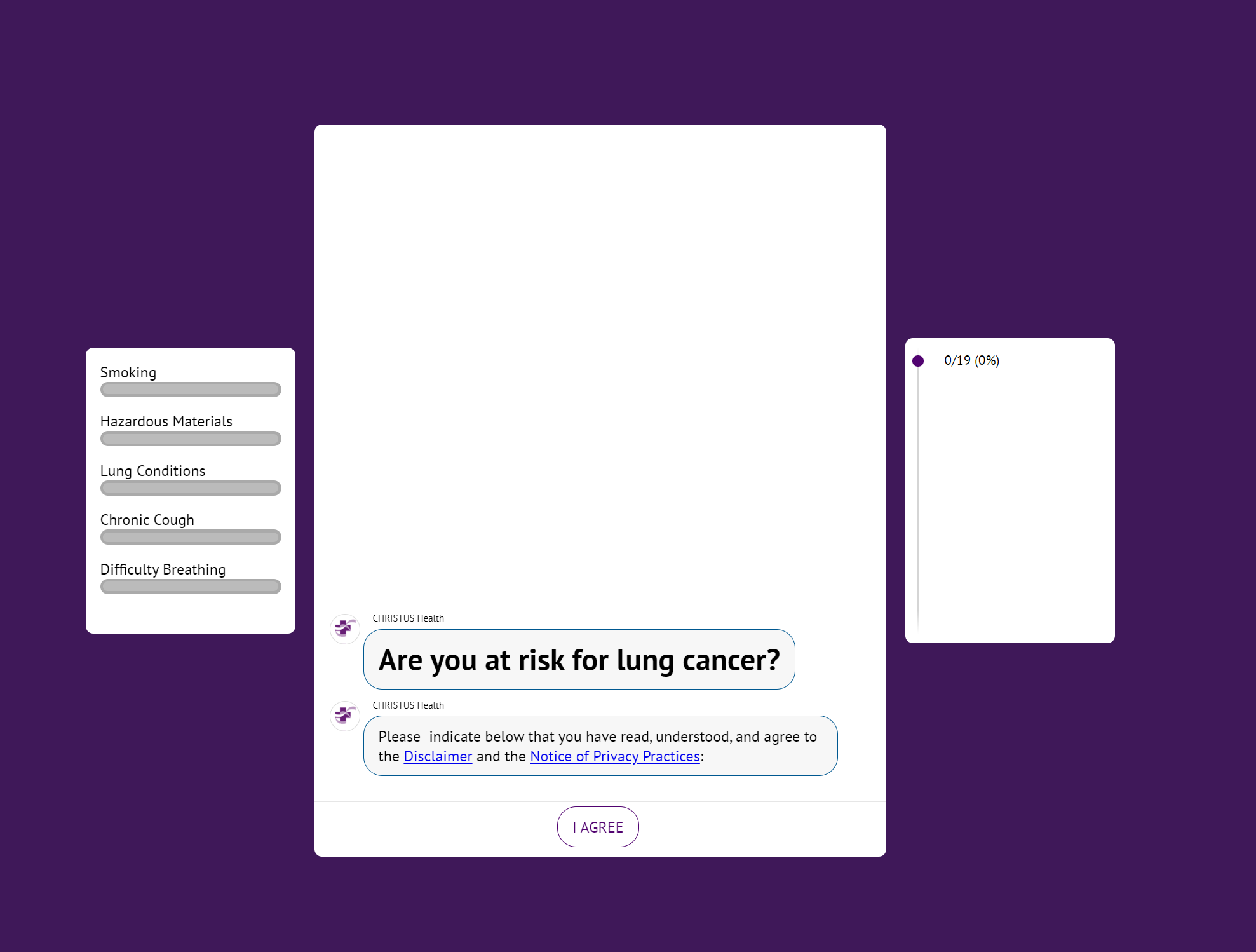 Lung cancer risk assessment